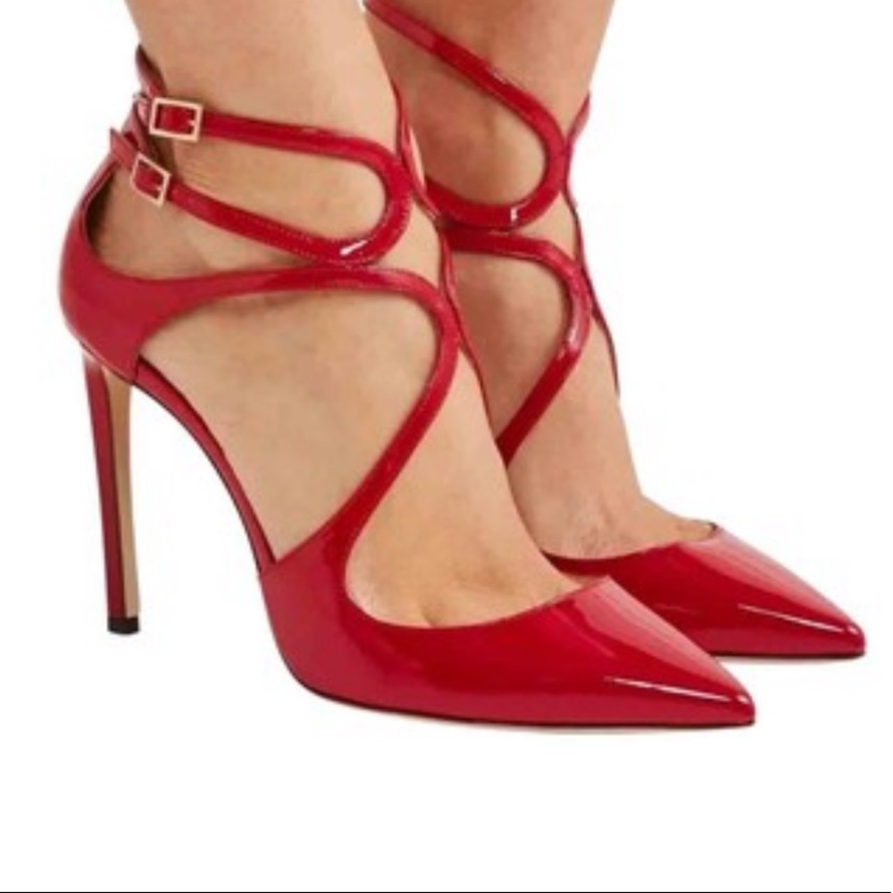 Jimmy Choo Lancer Heels 38.5
